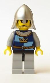 LEGO Minifigure-Fantasy Era - Crown Knight Quarters, Helmet-Castle / Fantasy Era-CAS366-Creative Brick Builders
